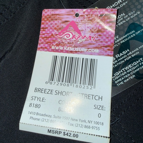 Kanu Surf Women's Breeze Solid Stretch Boardshort - Picture 8 of 8